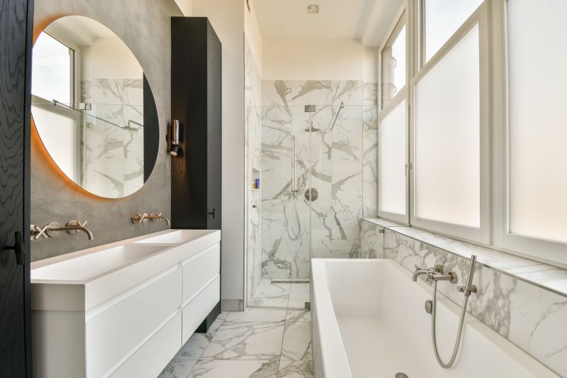 Modern Vanity with Double Sinks